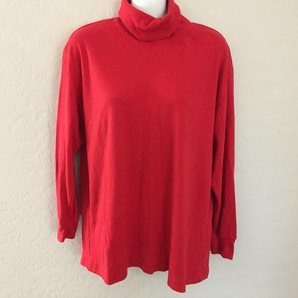 Forelli Moda Internazionale Women's Red Turtleneck